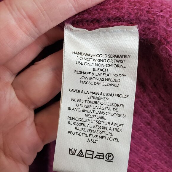 Free People Big City Turtleneck in Mulberry Garnet - Picture 5 of 8